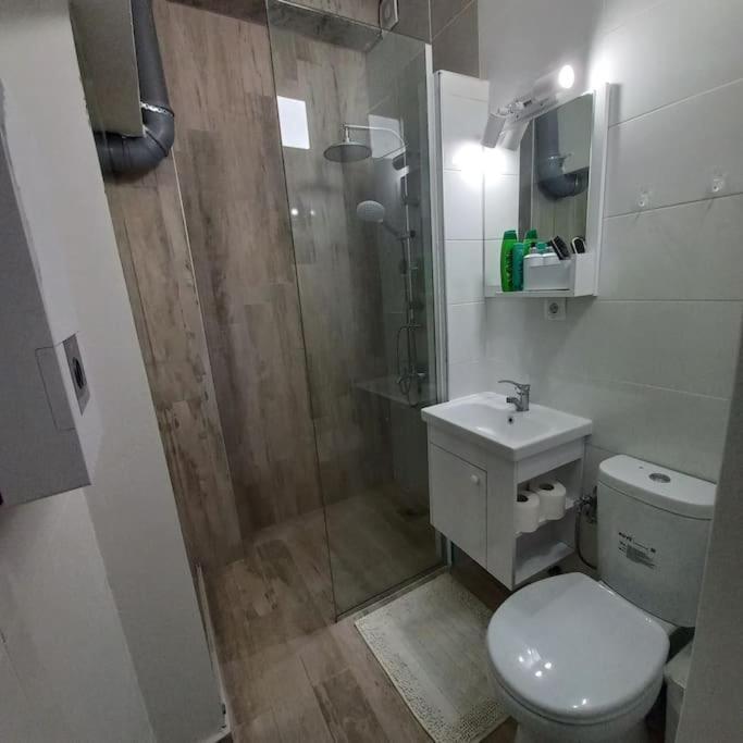Lovely 1- Bedroom Condo Close To Downtown 斯科普里 外观 照片